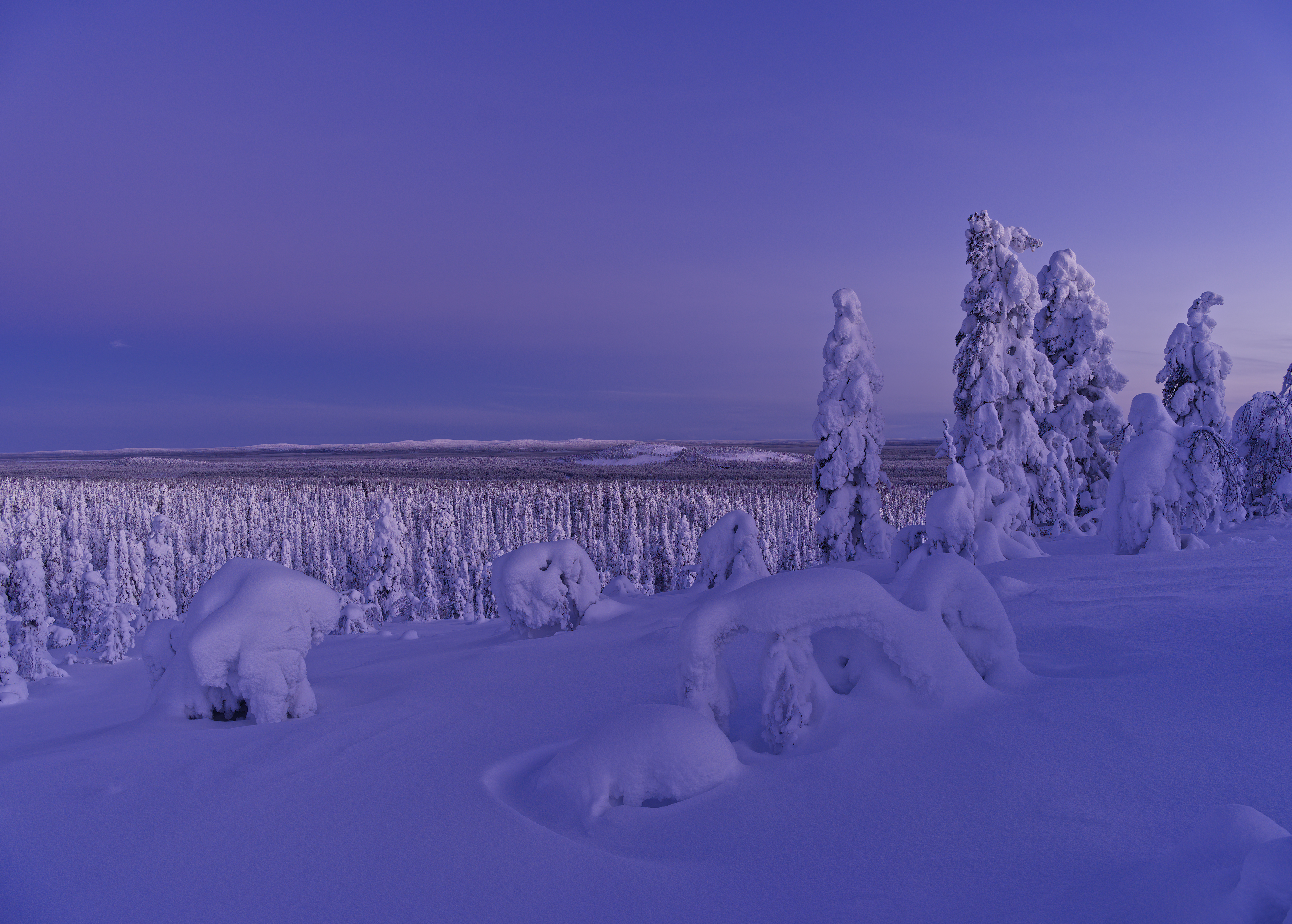 Morgendämmerung, Finnland